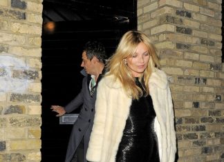 Kate Moss, 17 janvier 2012