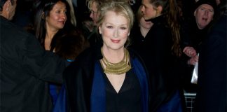 Meryl Streep, 5 janvier 2012