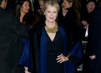 Meryl Streep, 5 janvier 2012