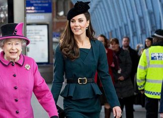 Kate Middleton, 9 mars 2012