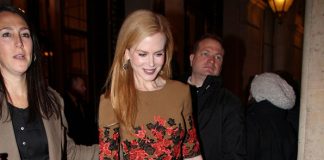 Nicole Kidman, 5 mars 2012
