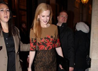Nicole Kidman, 5 mars 2012