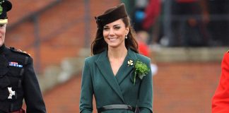 Kate Middleton, 17 mars 2012