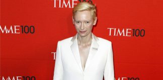 Tilda Swinton, 25 avril 2012