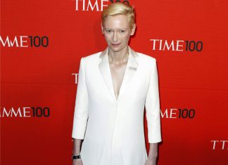 Tilda Swinton, 25 avril 2012