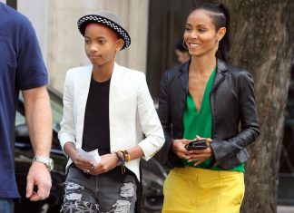 Willow & Jada Pinkett Smith, 13 mai 2012