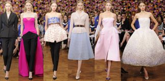 Raf Simons first collection for Christian Dior is a success!