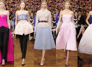 Raf Simons first collection for Christian Dior is a success!