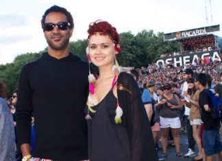 Couple look @ Osheaga 2013