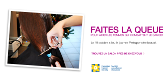 Oseriez-vous couper vos cheveux pour aider les femmes qui combattent un cancer?