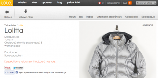 Achetez mon manteau et donnez à ceux qui en ont besoin grâce au programme Yellow Label de Lolë!