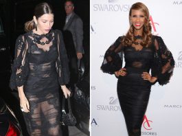 Who Wore It Better: the Dolce & Gabbana lace sheer dress