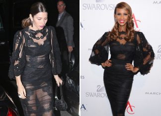 Who Wore It Better: the Dolce & Gabbana lace sheer dress