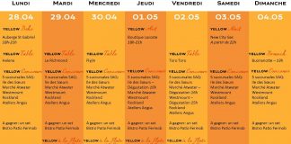 La Yelloweek est de retour pour une 2e semaine de festivités!