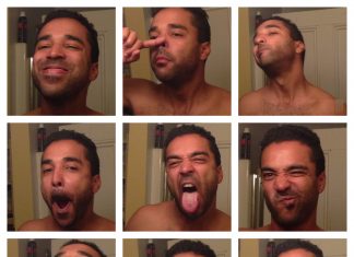Évolution masculine… de #Shaveface grimaçante à #Flexball de Gillette
