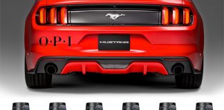 Des vernis à ongles pour fêter la Ford Mustang