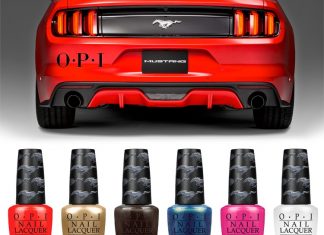 Des vernis à ongles pour fêter la Ford Mustang