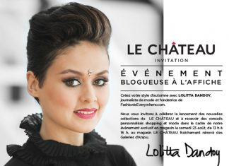 Venez découvrir la collection automne @ Le Château & gagnez une virée shopping de 150$ avec moi! CONCOURS TERMINÉ