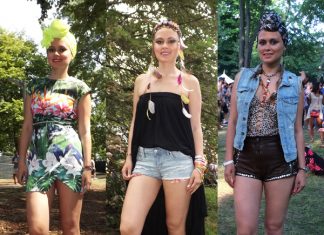 My looks @ Festival Osheaga