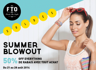 Méga-solde accessoires chez Finish the outfit!