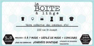 Québec: 1ère édition de la Boîte à Linge!