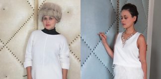 1 jupe à plumes… 2 looks complètement différents!