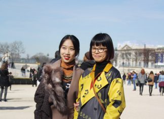 Street style à Paris : Olivia et Sophie Yang, acheteuse et designer