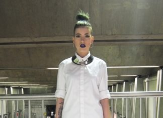 Look de métro: Erika, barmaid et faux-queen @ Cabaret Mado