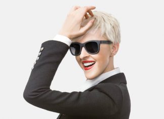 Des lunettes signées Geneviève Borne!