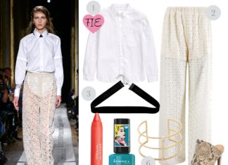 Runway to Reality : Edgy lace