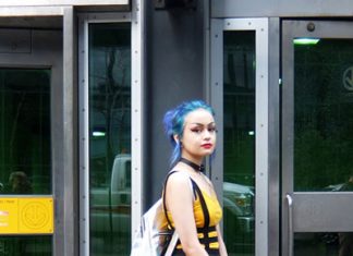 Look de métro: Nick, future artiste-maquilleuse