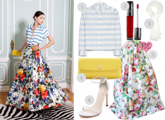 Runway to Reality : Maxi flowers