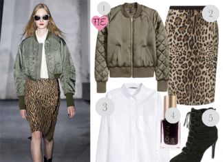 Runway to Reality : Chic bomber!