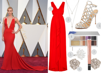 Copiez son look: Charlize Theron aux Oscars