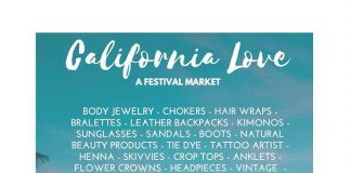 California Love: LE pop-up marché que vous ne pouvez rater!