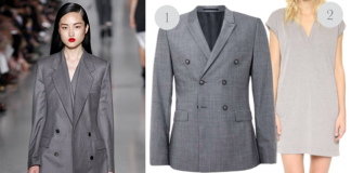 Runway To Reality : wear his blazer