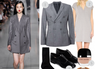 Runway To Reality : wear his blazer