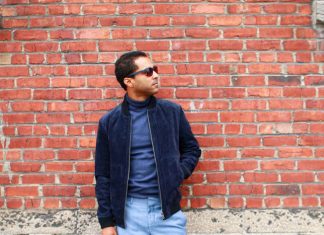 Jonathan x Le Château: Blue steel