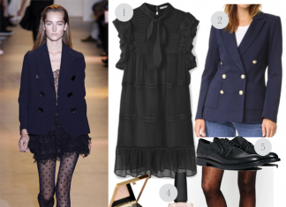 Runway To Reality : Navy & black