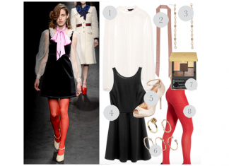 Runway to Reality : Red tights!