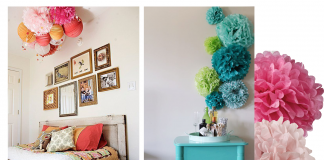 Déco à petit prix: les pompons DIY