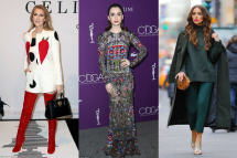 Céline Dion – Lily Collins, Olivia Culpo