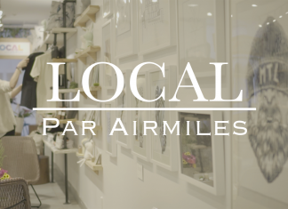 Un pop-up shop de trésors locaux où on paye en Air Miles!