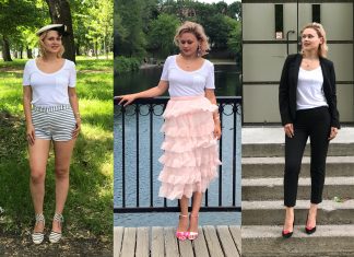 1 t-shirt, 3 looks