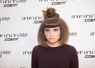 Tutoriel beauté : Toque ébouriffée et smokey canneberge