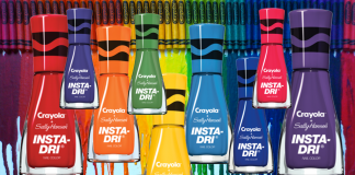 On craque pour Crayola x Sally Hansen