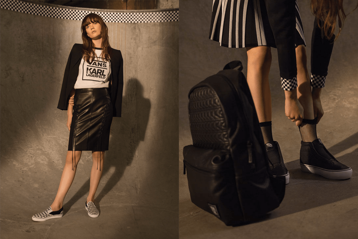Vans x Karl Lagerfeld : quand le streetwear rencontre le luxe | Fashion ...