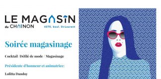 Invitation : soirée shopping exclusive au magasin du Chaînon