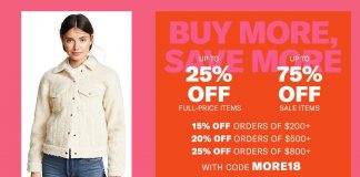 My favourite Shopbop sale of the year is back!