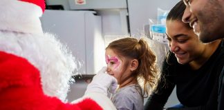 À la recherche du Père Noël avec Air Transat
